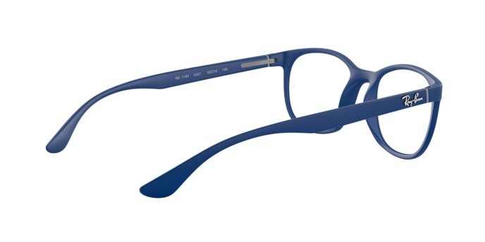 Occhiali da vista Ray-Ban RX 7183 (5207) - RB 7183 5207 colore sand blue forma quadrato lenti demo lens