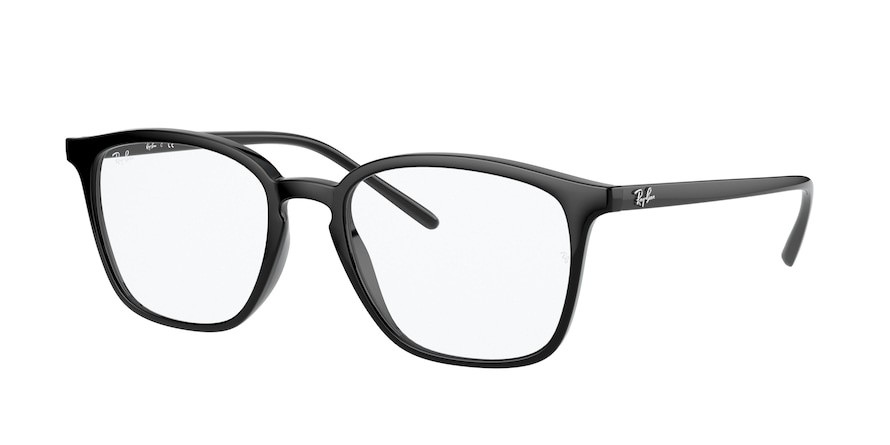 Occhiali da vista Ray-Ban RX 7185 (2000) - RB 7185 2000 colore black forma quadrato lenti demo lens
