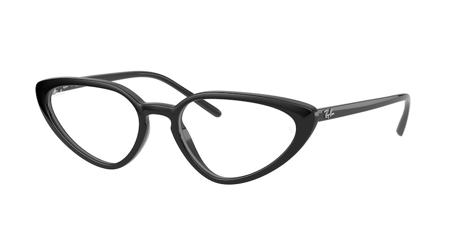 Brillen Ray-Ban RX 7188 (2000) - RB 7188 2000 farbe black form cat-eye gläser demo lens