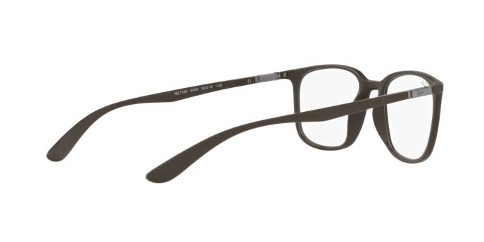 Occhiali da vista Ray-Ban RX 7199 (8063) - RB 7199 8063 colore sand brown forma quadrato lenti demo lens