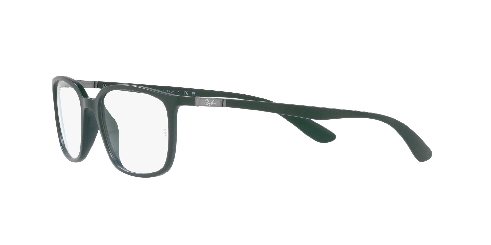 Brillen Ray-Ban RX 7208 (8062) - RB 7208 8062 farbe verde opaco form quadratisch gläser lente demo