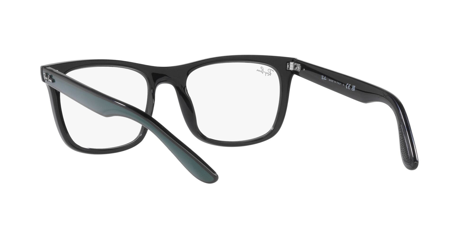 Occhiali da vista Ray-Ban RX 7209 (8214) - RB 7209 8214 colore green black black forma quadrato lenti lente demo