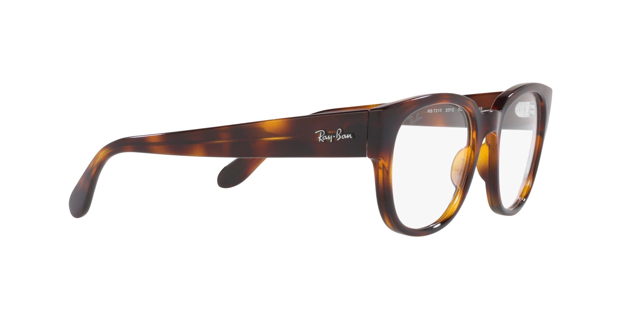 Occhiali da vista Ray-Ban RX 7210 (2012) - RB 7210 2012 colore havana forma quadrato lenti lente demo