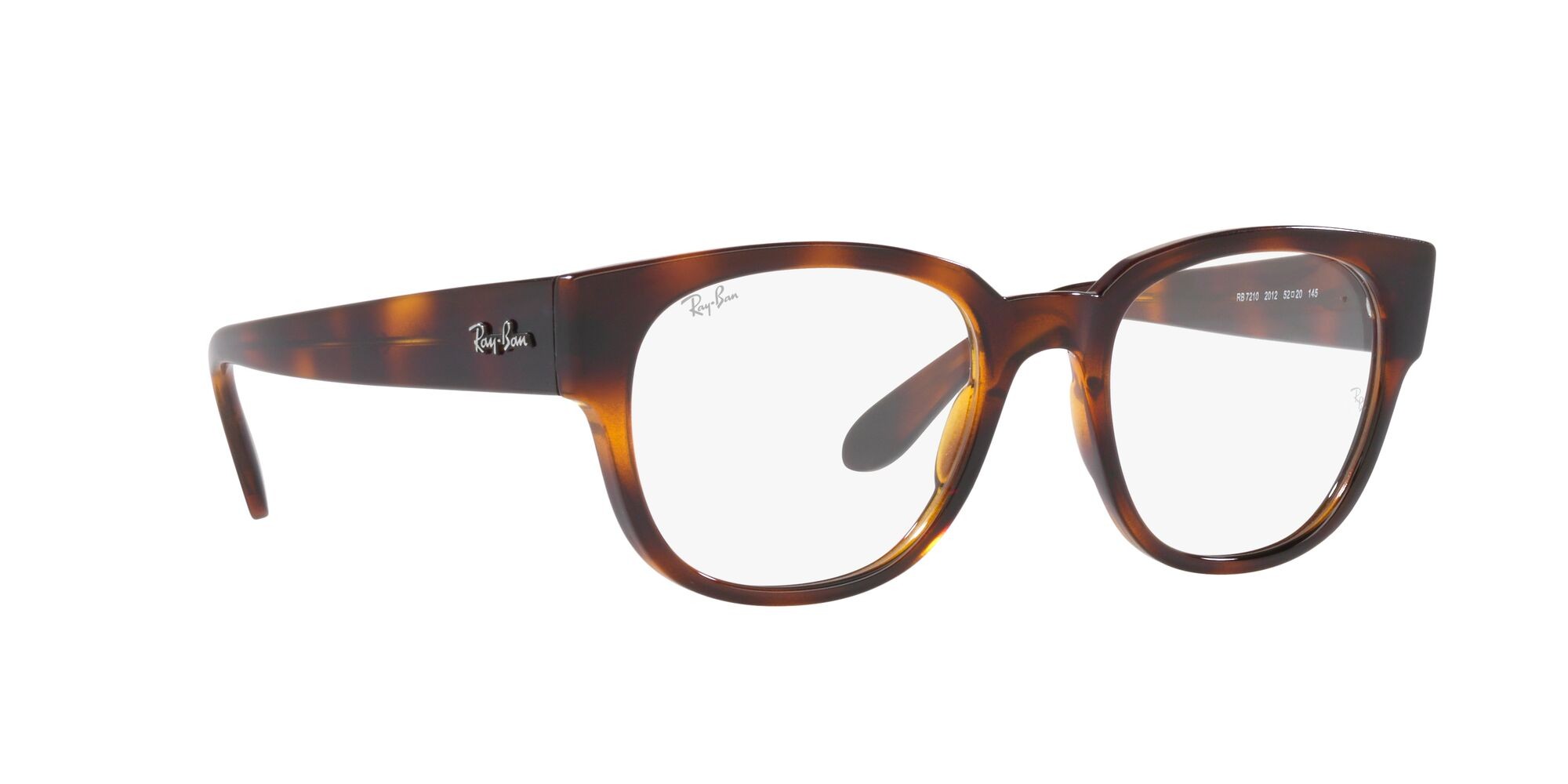 Occhiali da vista Ray-Ban RX 7210 (2012) - RB 7210 2012 colore havana forma quadrato lenti lente demo