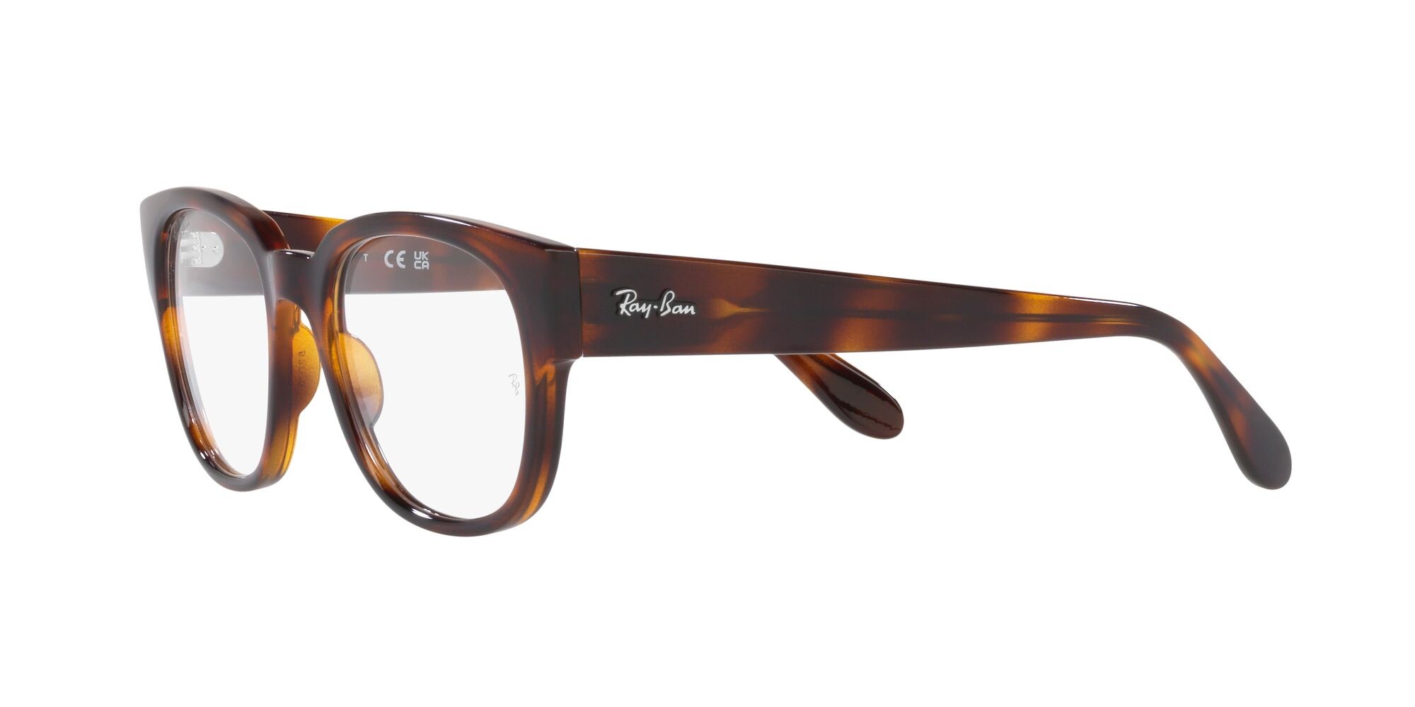 Occhiali da vista Ray-Ban RX 7210 (2012) - RB 7210 2012 colore havana forma quadrato lenti lente demo