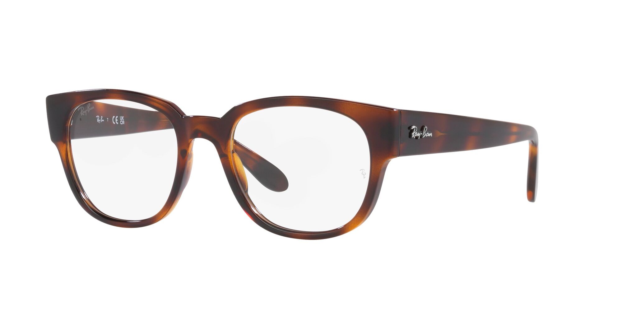 Occhiali da vista Ray-Ban RX 7210 (2012) - RB 7210 2012 colore havana forma quadrato lenti lente demo