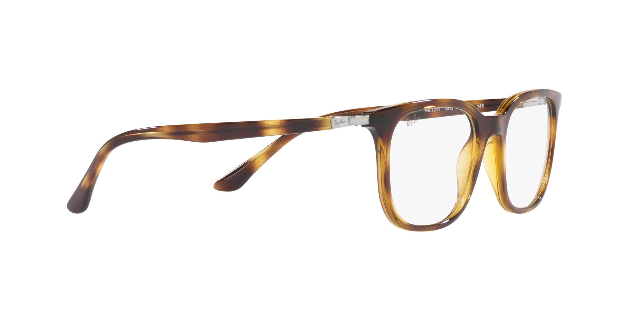 Brillen Ray-Ban RX 7211 (2012) - RB 7211 2012 farbe havana form quadratisch gläser lente demo