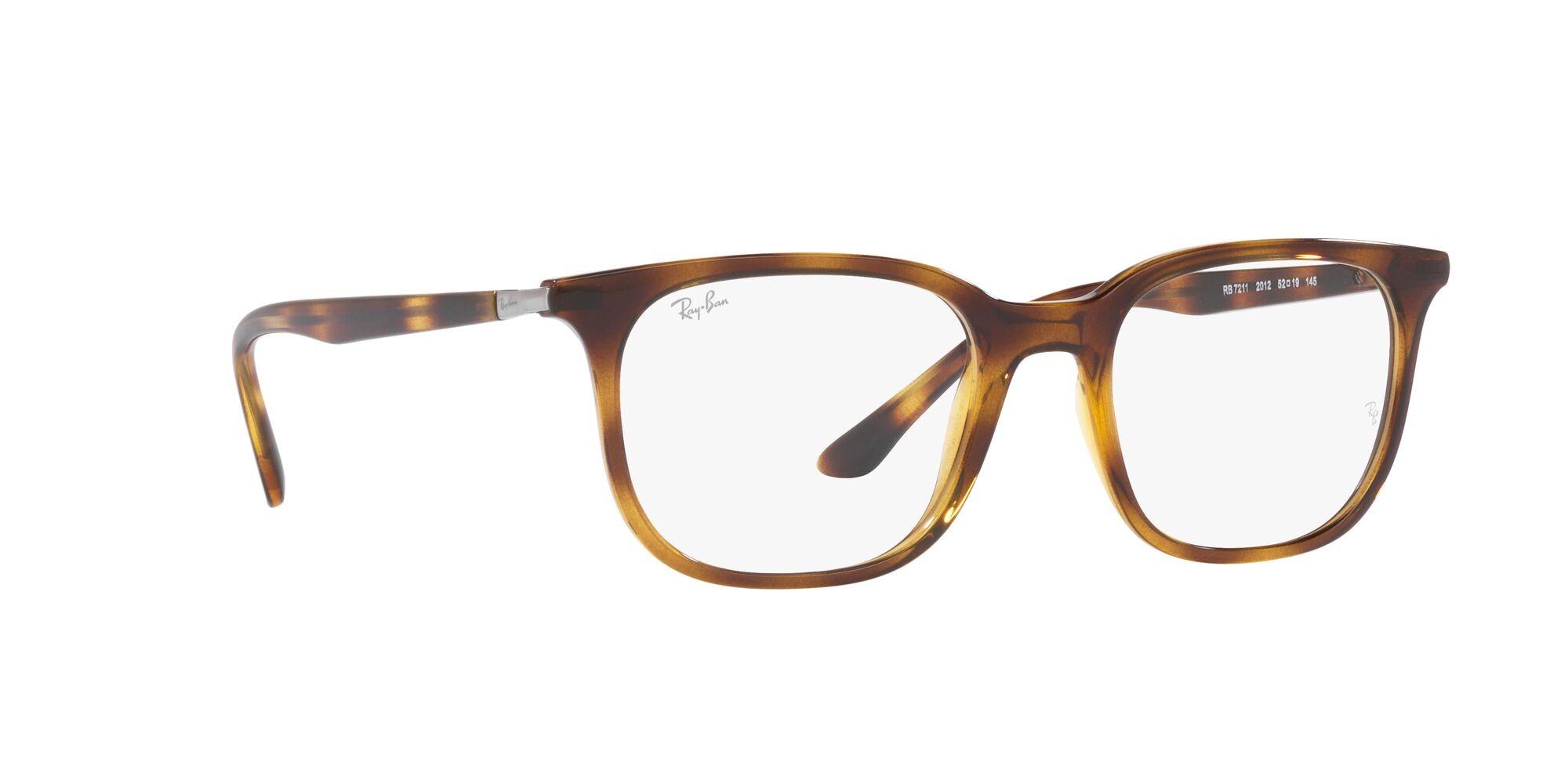 Brillen Ray-Ban RX 7211 (2012) - RB 7211 2012 farbe havana form quadratisch gläser lente demo