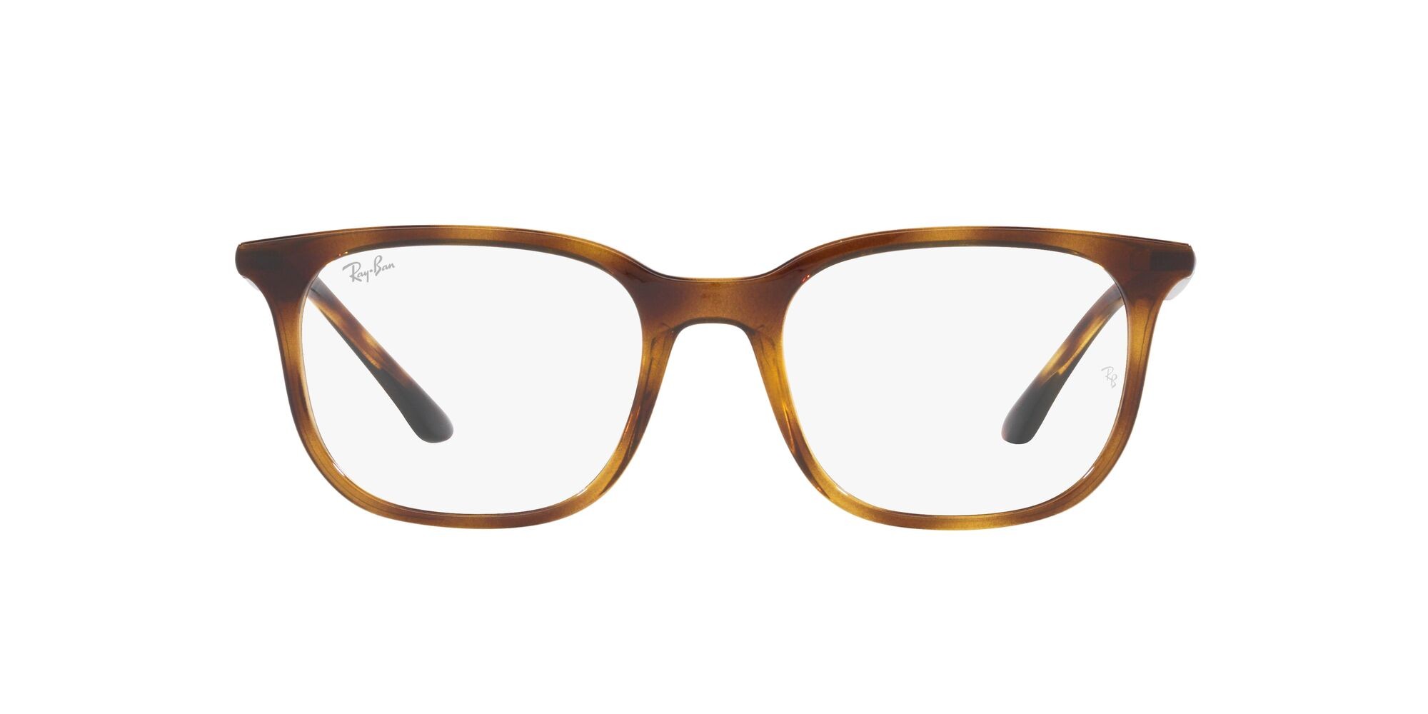 Brillen Ray-Ban RX 7211 (2012) - RB 7211 2012 farbe havana form quadratisch gläser lente demo