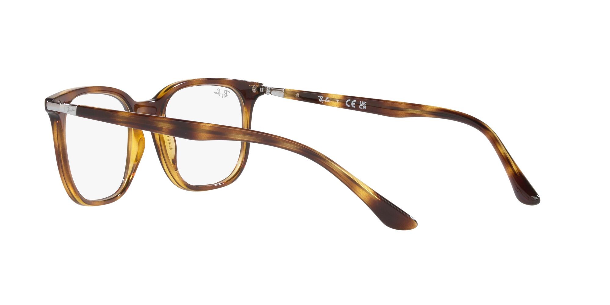 Brillen Ray-Ban RX 7211 (2012) - RB 7211 2012 farbe havana form quadratisch gläser lente demo