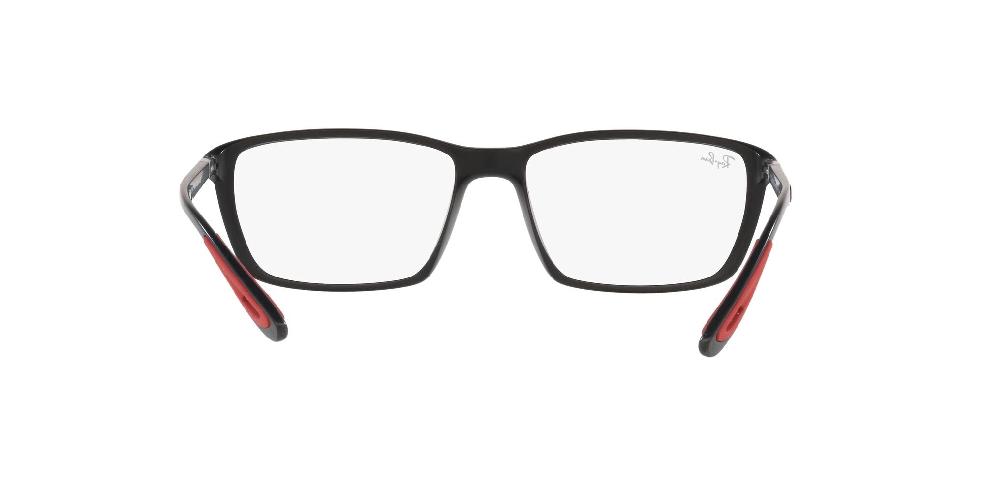Brillen Ray-Ban Scuderia Ferrari RX 7213M (F602) - RB 7213M F602 farbe nero opaco form quadratisch gläser lente demo