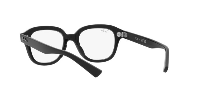Occhiali da vista Ray-Ban Erik RX 7215 (2000) - RB 7215 2000 colore nero forma quadrato lenti trasparente