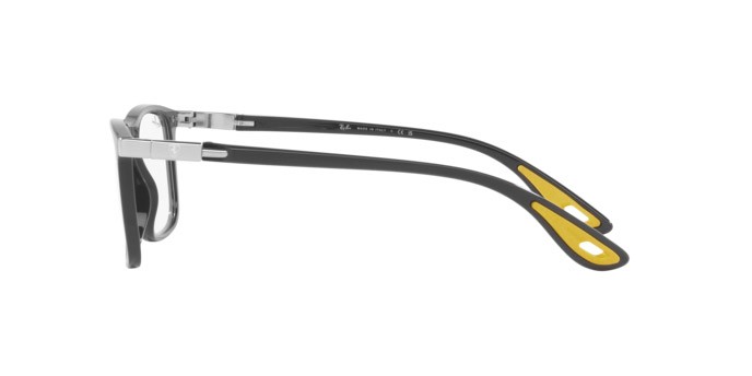 Brillen Ray-Ban Scuderia Ferrari RX 7222M (F624) - RB 7222M F624 farbe grigio form quadratisch gläser trasparente