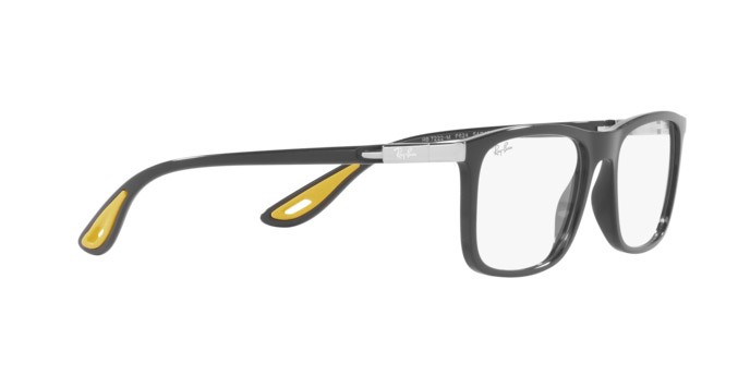 Brillen Ray-Ban Scuderia Ferrari RX 7222M (F624) - RB 7222M F624 farbe grigio form quadratisch gläser trasparente