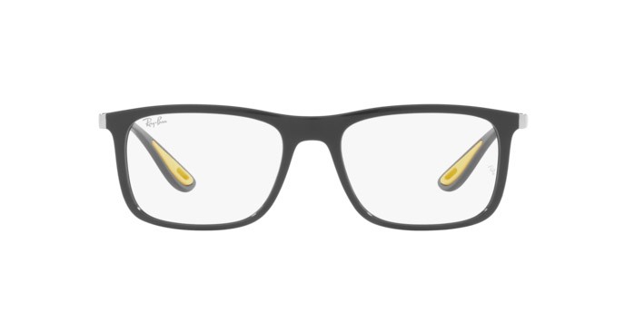 Brillen Ray-Ban Scuderia Ferrari RX 7222M (F624) - RB 7222M F624 farbe grigio form quadratisch gläser trasparente
