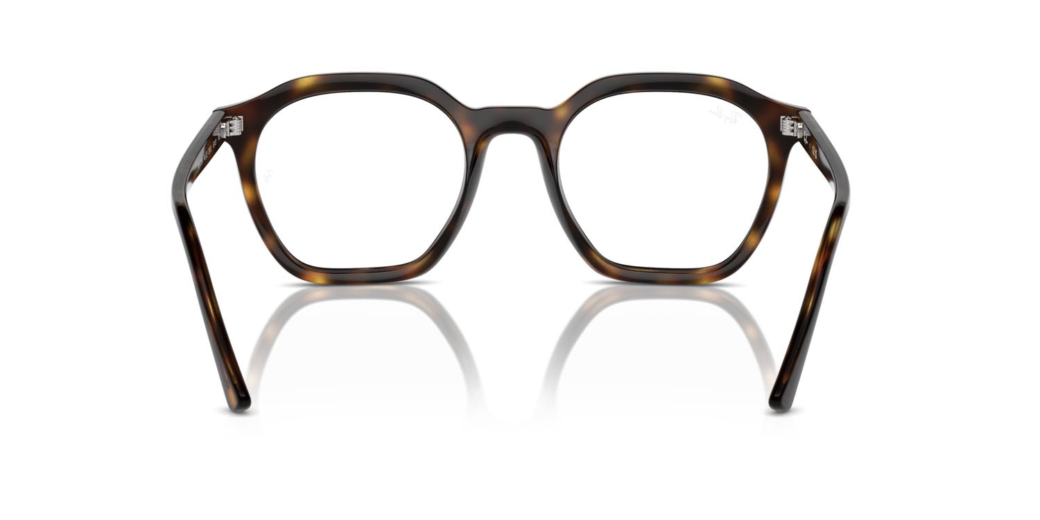 Occhiali da vista Ray-Ban Alice RX 7238 (2012) - RB 7238 2012 colore havana forma irregolare lenti trasparente