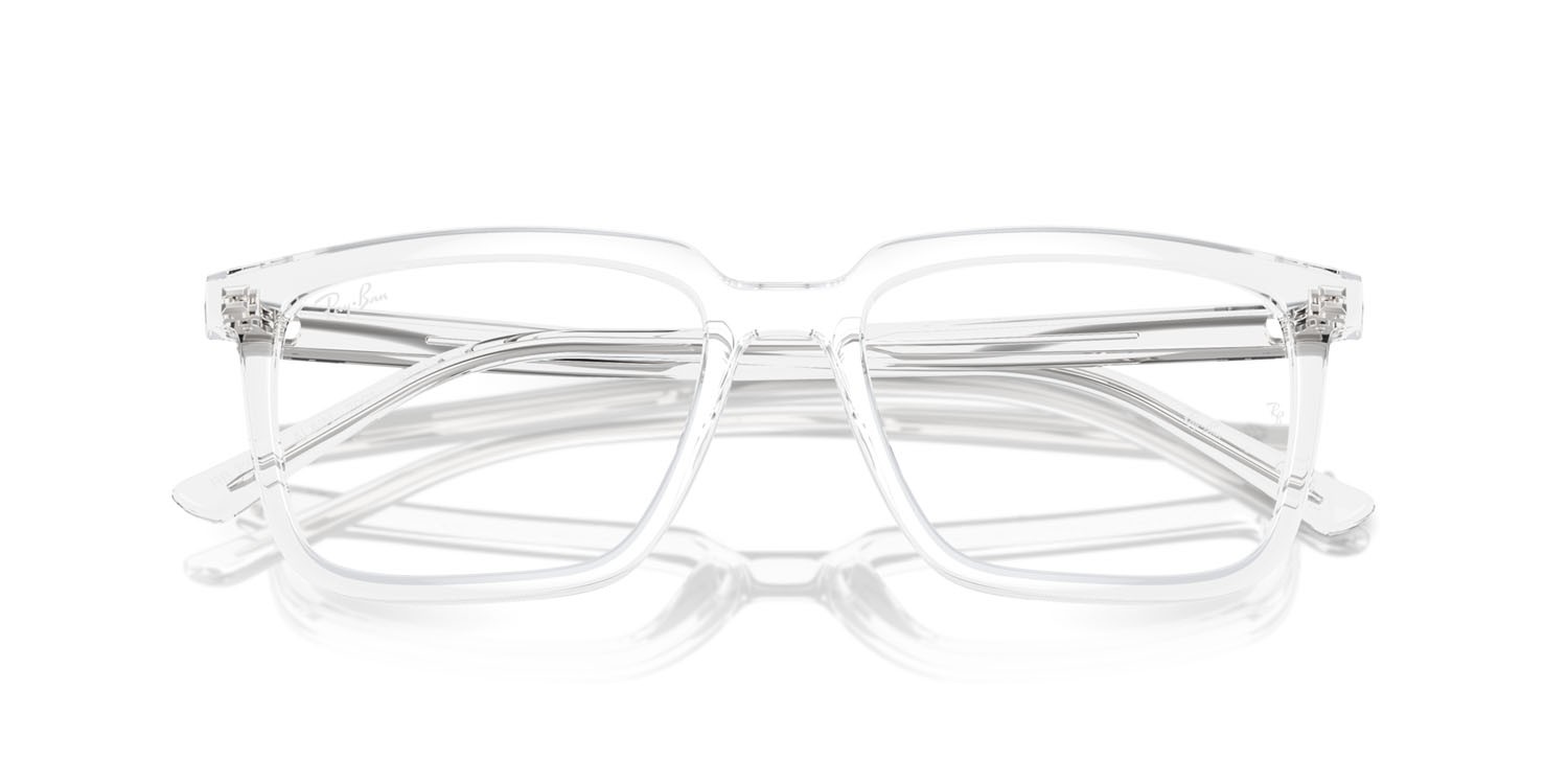 Occhiali da vista Ray-Ban Alain RX 7239 (2001) - RB 7239 2001 colore trasparente forma rettangolare lenti trasparente