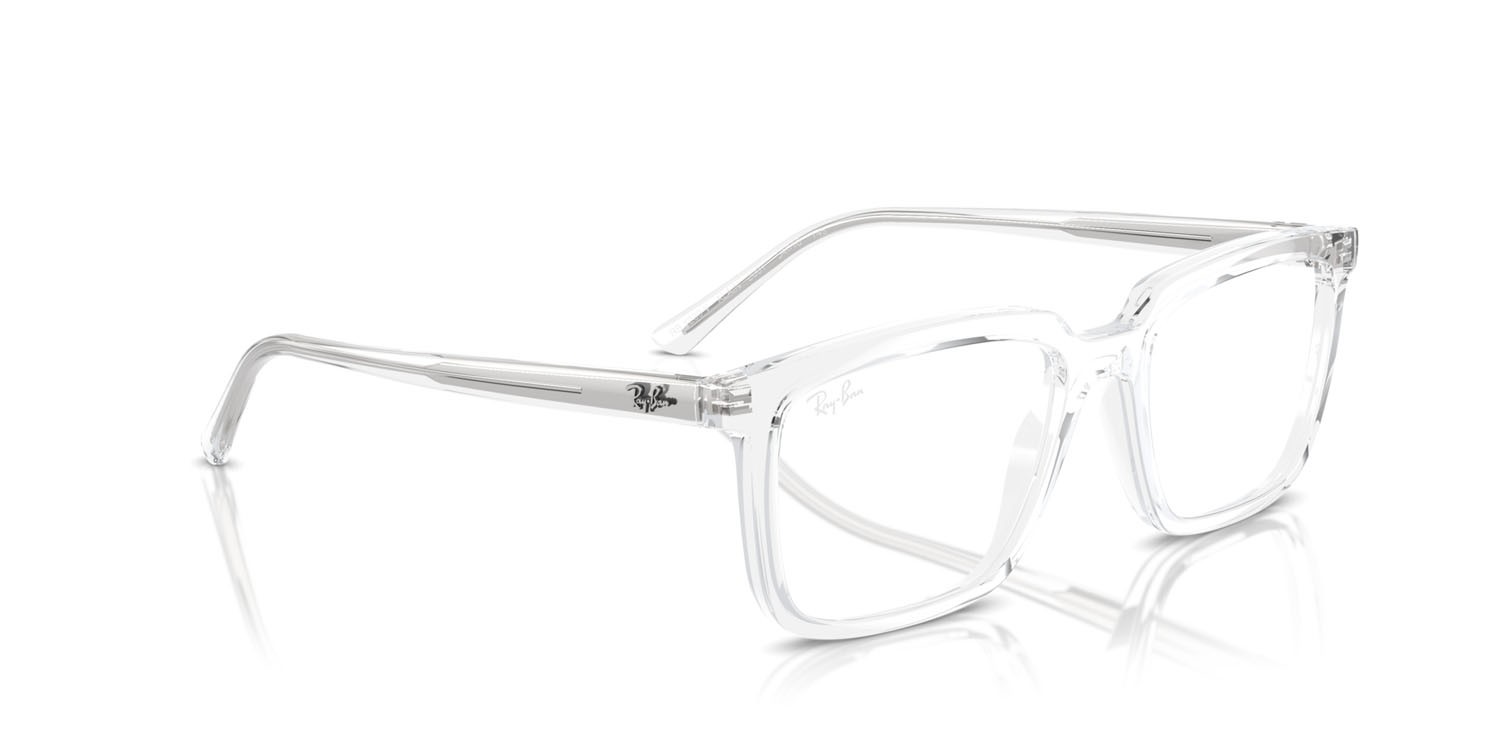 Occhiali da vista Ray-Ban Alain RX 7239 (2001) - RB 7239 2001 colore trasparente forma rettangolare lenti trasparente