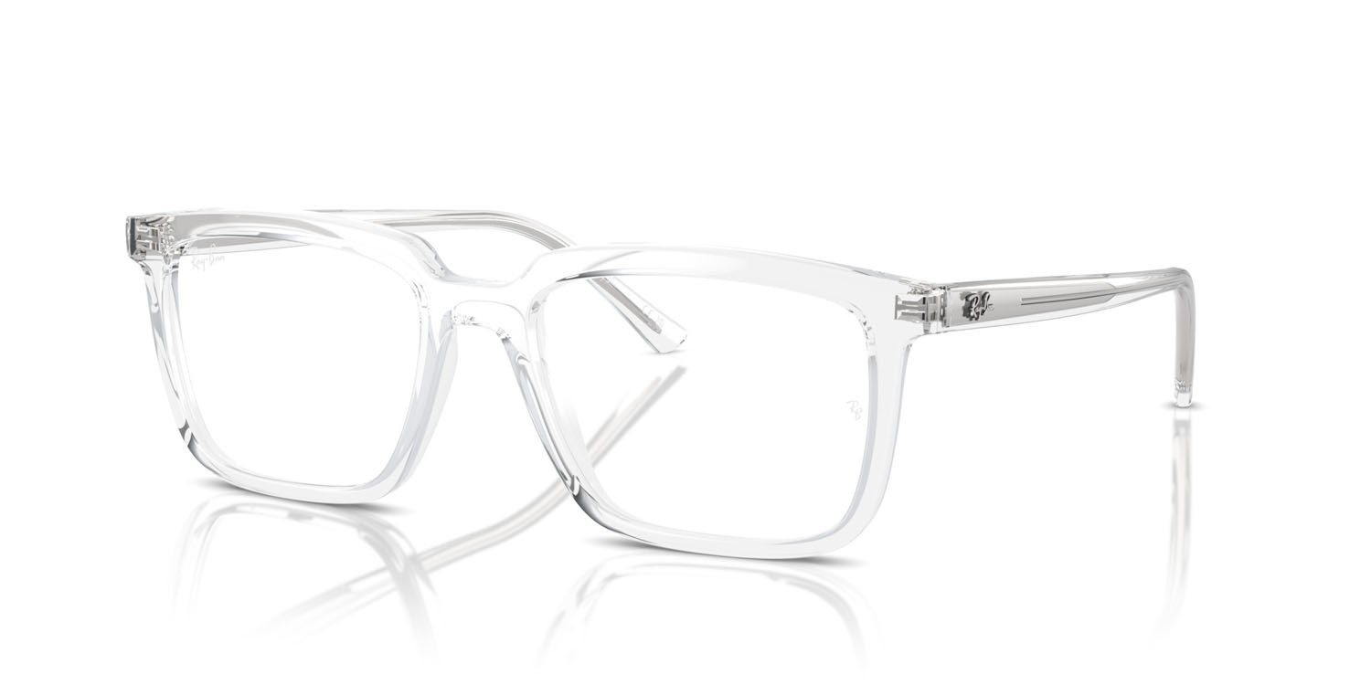 Occhiali da vista Ray-Ban Alain RX 7239 (2001) - RB 7239 2001 colore trasparente forma rettangolare lenti trasparente