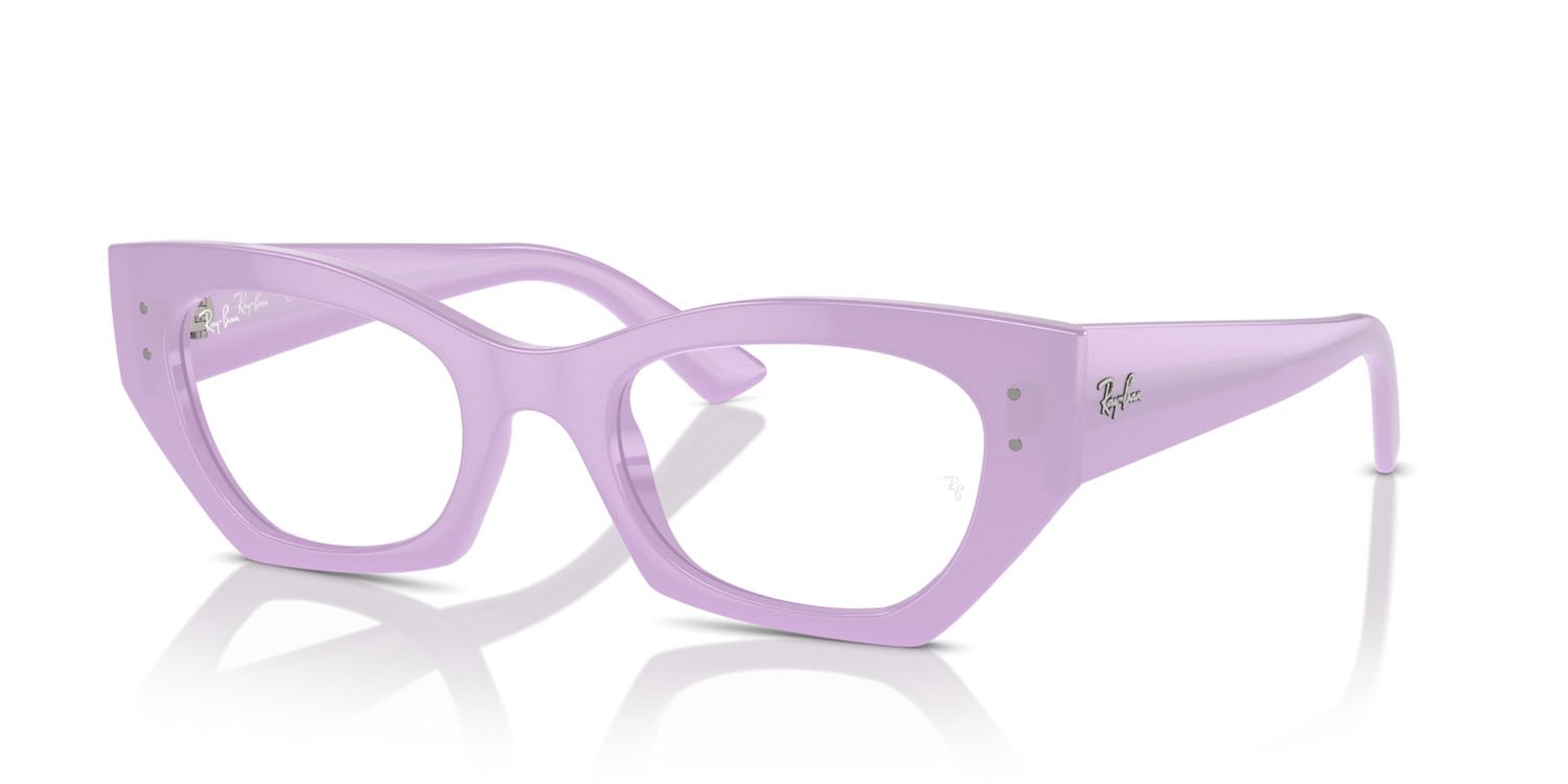 Occhiali da vista Ray-Ban Zena RX 7330 (8346) - RB 7330 8346 colore lilla forma irregolare lenti trasparente