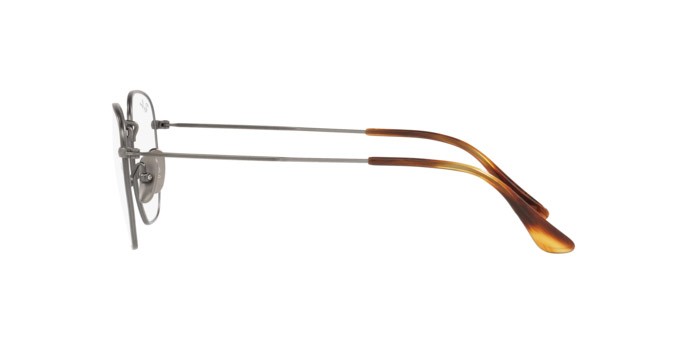 Eyeglasses Ray-Ban Hexagonal RX 8148V (1223) - RB 8148V 1223 color demigloss gunmetal shape irregular lenses demo lens
