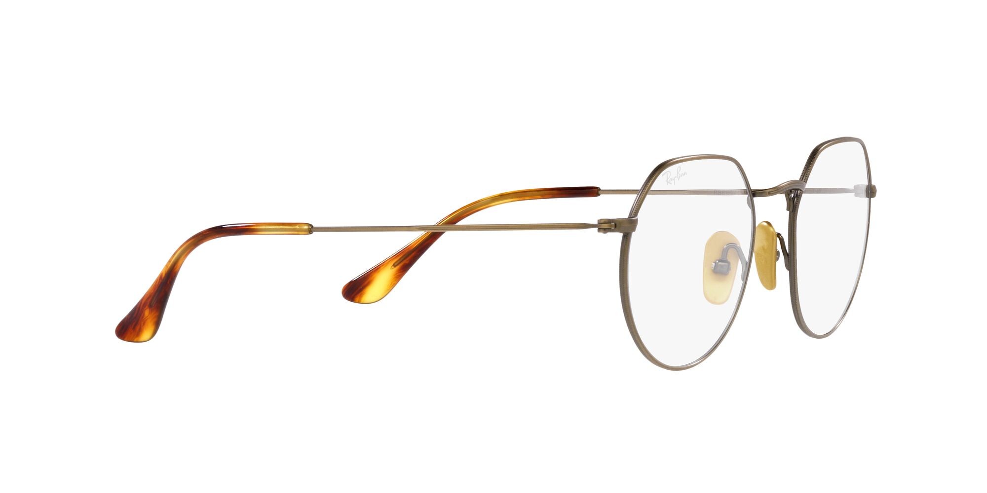 Brillen Ray-Ban RX 8165V (1222) - RB 8165V 1222 farbe oro anticato semi-lucido form unregelmäßig gläser lente demo