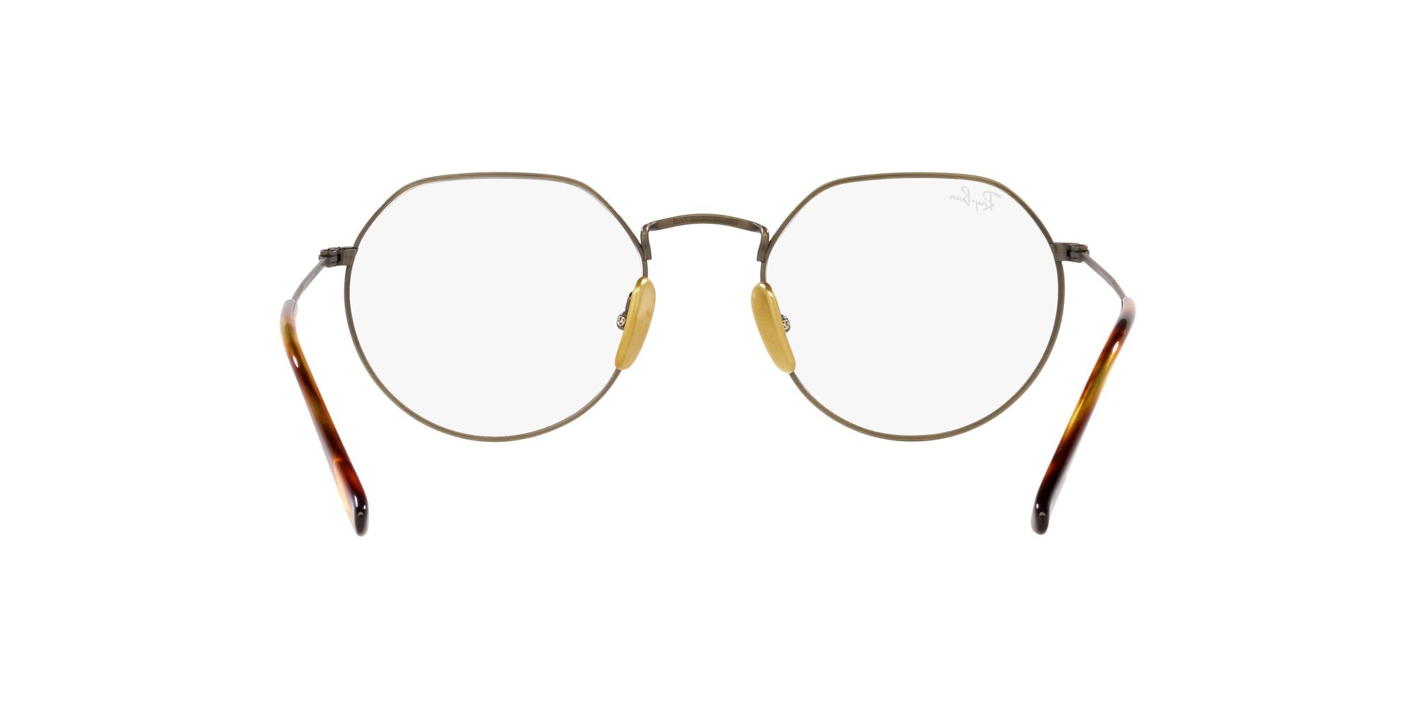 Brillen Ray-Ban RX 8165V (1222) - RB 8165V 1222 farbe oro anticato semi-lucido form unregelmäßig gläser lente demo