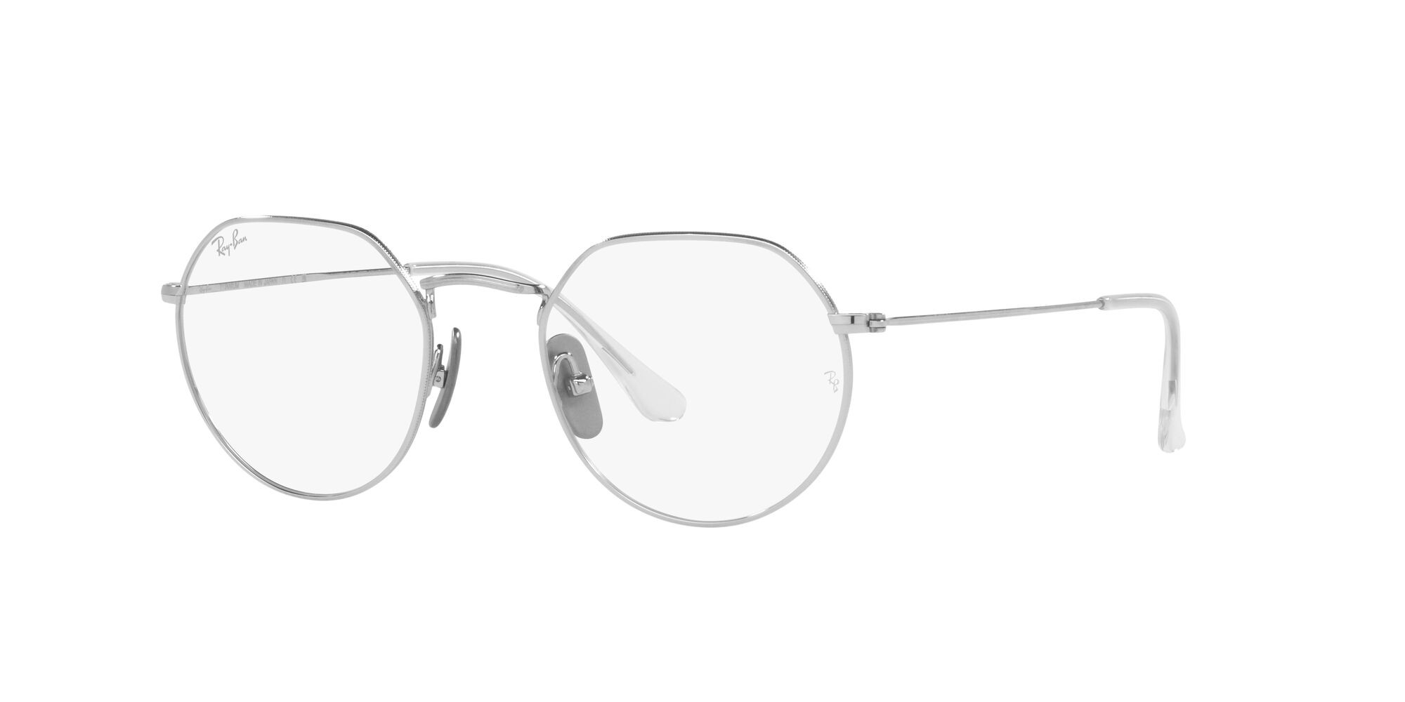 Brillen Ray-Ban RX 8165V (1224) - RB 8165V 1224 farbe argento form unregelmäßig gläser lente demo