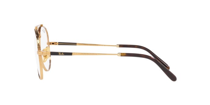 Eyeglasses Ray-Ban Aviator Titanium RX 8225V (1220) - RB 8225V 1220 color arista shape aviator lenses demo lens