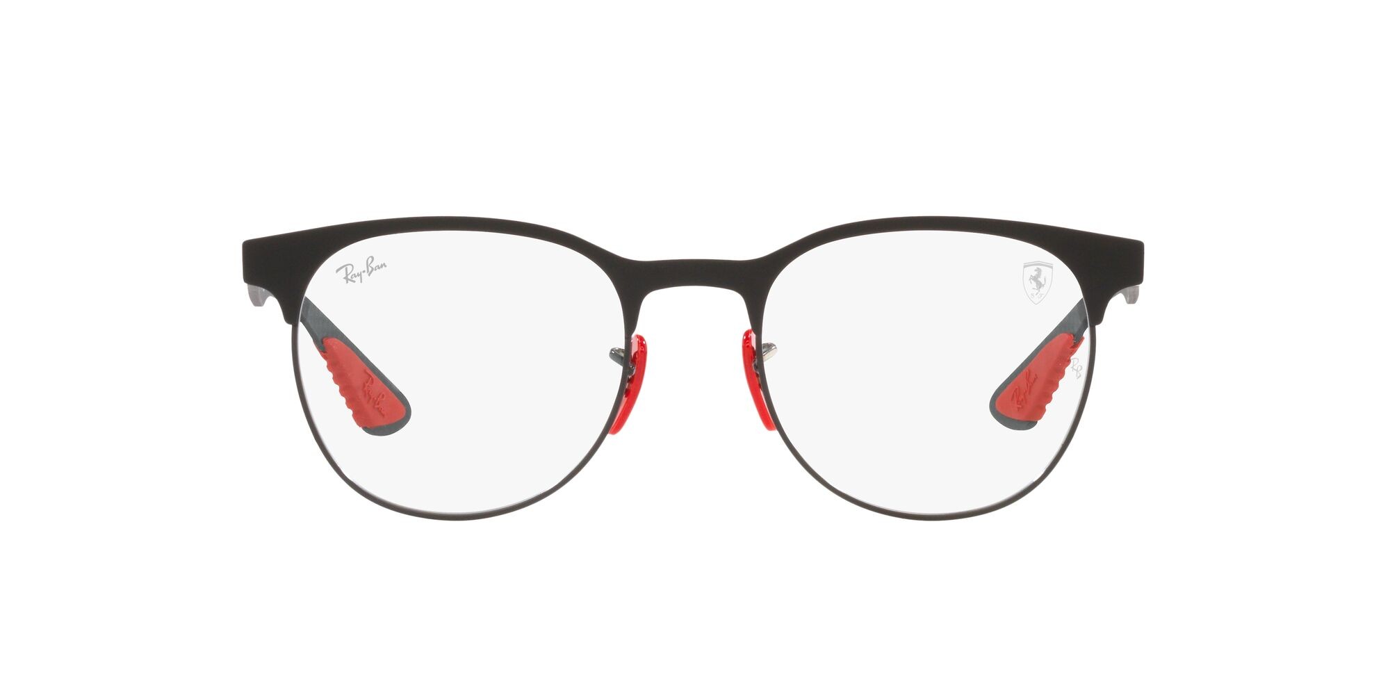 Brillen Ray-Ban Scuderia Ferrari RX 8327VM (F041) - RB 8327VM F041 farbe nero form pantos gläser lente demo