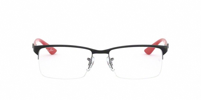 Occhiali da vista Ray-Ban RX 8411 (2509) - RB 8411 2509 colore shiny black forma rettangolare lenti demo lens