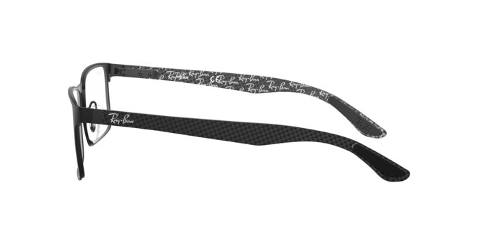 Brillen Ray-Ban RX 8415 (2848) - RB 8415 2848 farbe matte black form rechteckig gläser demo lens