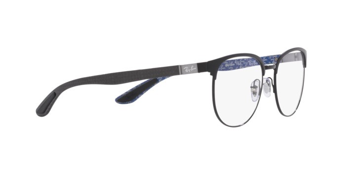 Brillen Ray-Ban RX 8422 (2904) - RB 8422 2904 farbe nero form unregelmäßig gläser trasparente