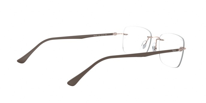 Occhiali da vista Ray-Ban RX 8725 (1131) - RB 8725 1131 colore brown forma quadrato lenti demo lens