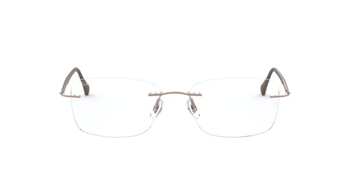 Occhiali da vista Ray-Ban RX 8725 (1131) - RB 8725 1131 colore brown forma quadrato lenti demo lens