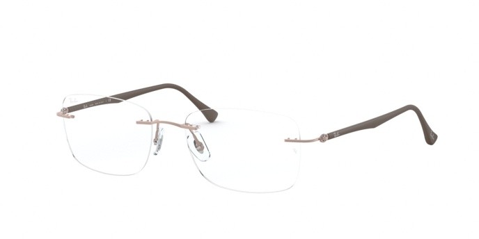 Occhiali da vista Ray-Ban RX 8725 (1131) - RB 8725 1131 colore brown forma quadrato lenti demo lens
