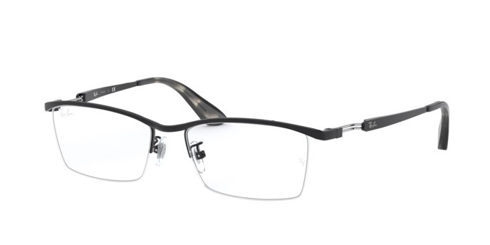 Brillen Ray-Ban RX 8746D (1017) - RB 8746D 1017 farbe nero form rechteckig gläser trasparente