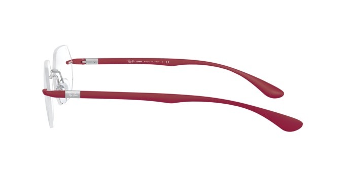 Brillen Ray-Ban RX 8765 (1215) - RB 8765 1215 farbe silver form unregelmäßig gläser demo lens