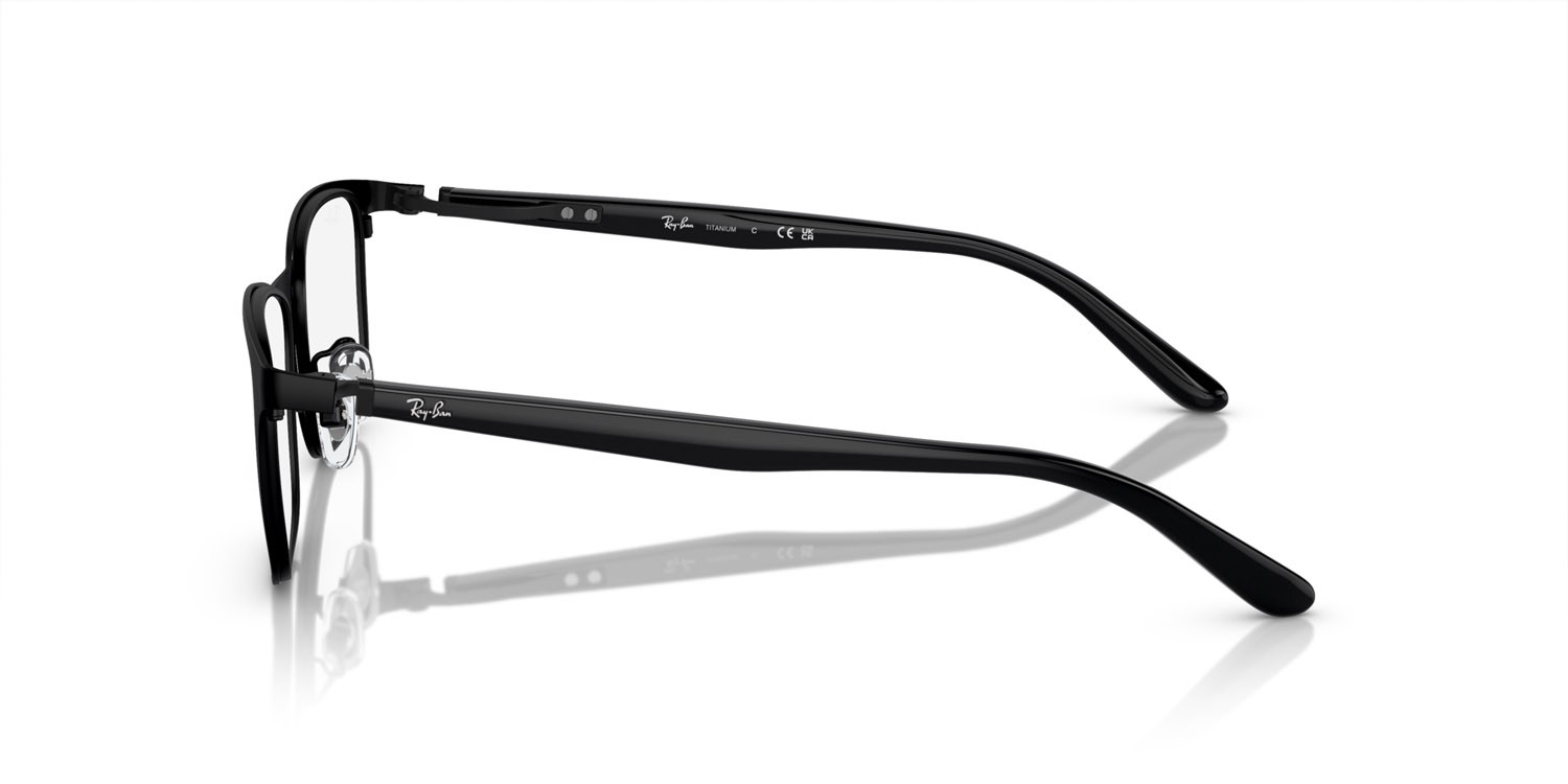 Occhiali da vista Ray-Ban RX 8773D (1012) - RB 8773D 1012 colore nero forma quadrato lenti lente demo