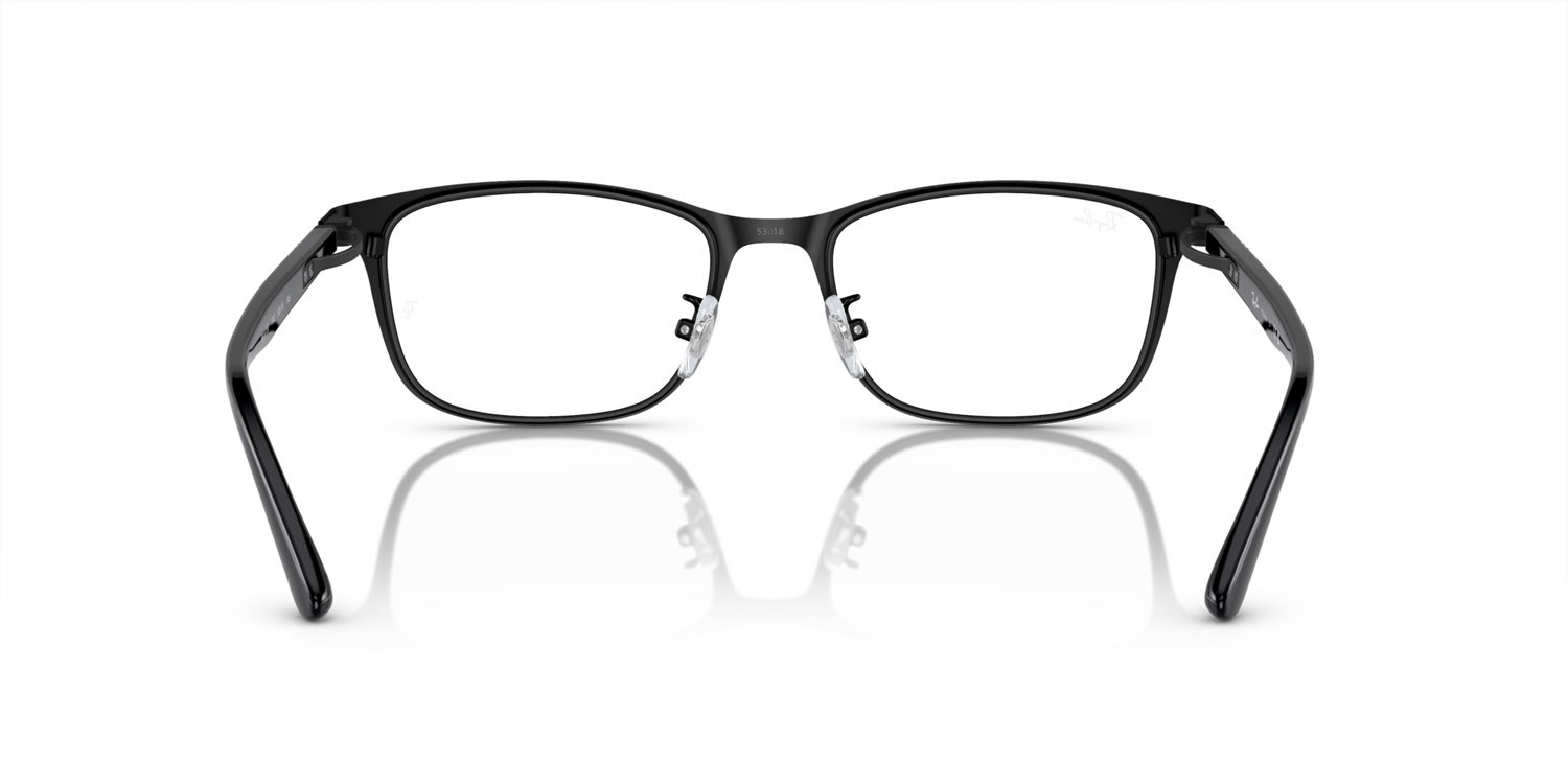 Occhiali da vista Ray-Ban RX 8773D (1012) - RB 8773D 1012 colore nero forma quadrato lenti lente demo