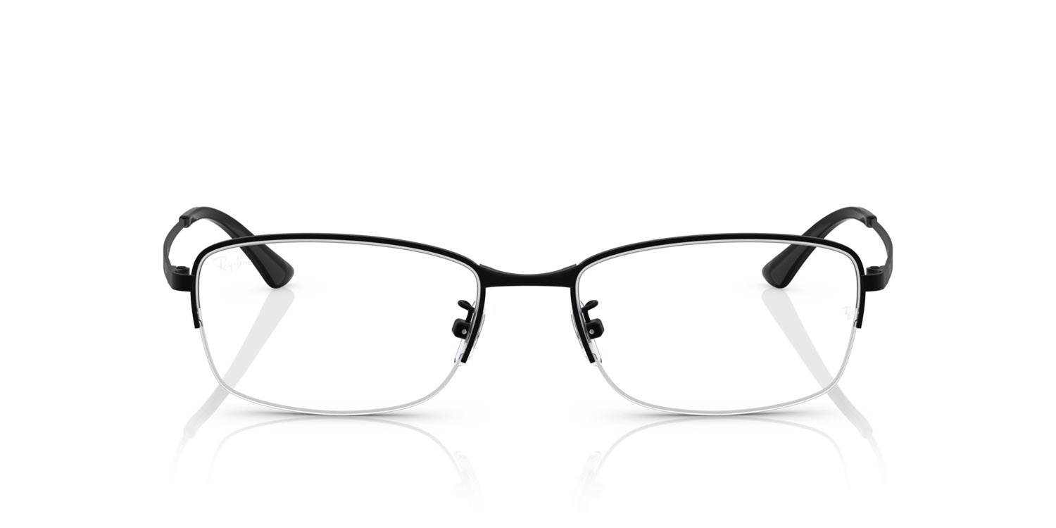Eyeglasses Ray-Ban RX 8774D (1012) - RB 8774D 1012 color nero shape rectangle lenses lente demo