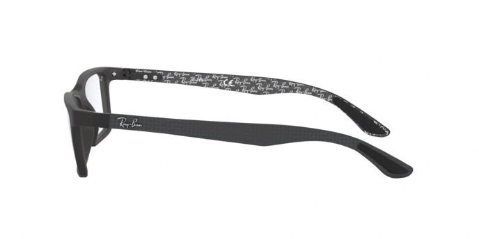 Occhiali da vista Ray-Ban RX 8901 (5263) - RB 8901 5263 colore demi gloss black forma rettangolare lenti demo lens