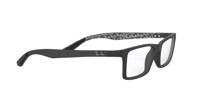 Occhiali da vista Ray-Ban RX 8901 (5263) - RB 8901 5263 colore demi gloss black forma rettangolare lenti demo lens