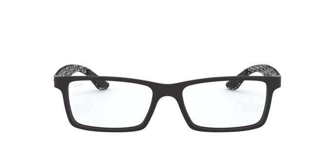 Occhiali da vista Ray-Ban RX 8901 (5263) - RB 8901 5263 colore demi gloss black forma rettangolare lenti demo lens