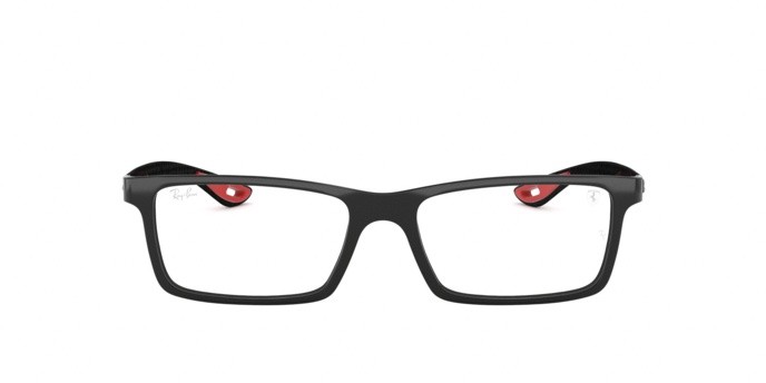 Occhiali da vista Ray-Ban Scuderia Ferrari Collection RX 8901M (F632) - RB 8901M F632 colore black forma rettangolare lenti demo lens