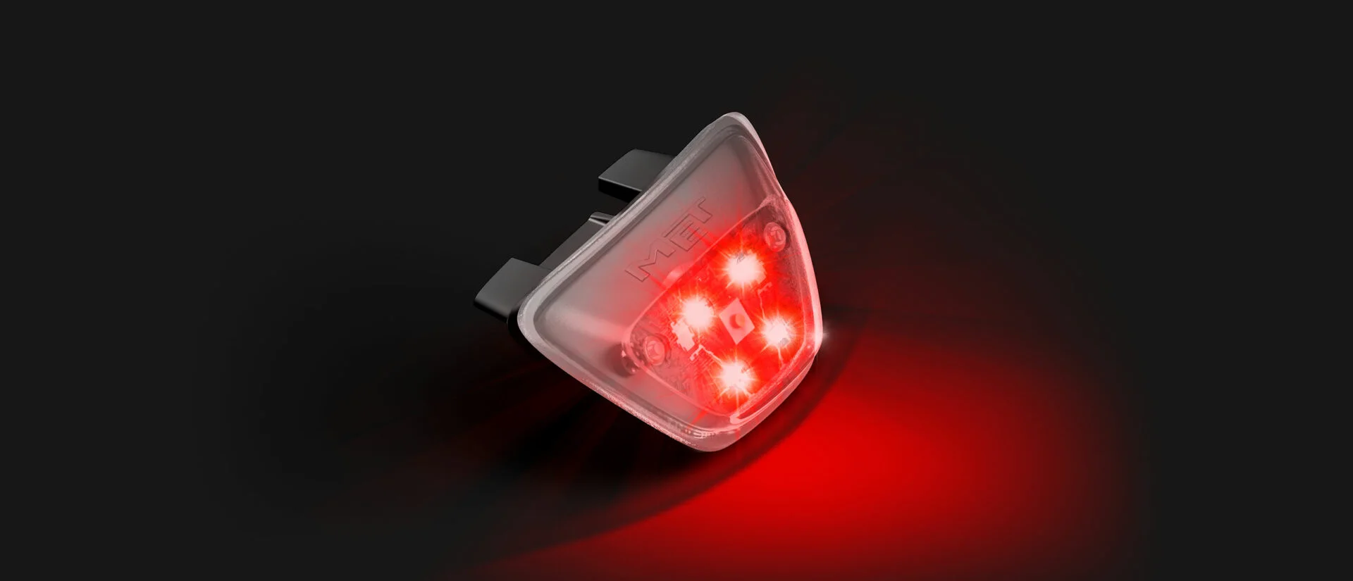 Caschi bici MET Luci Rear Led Light 