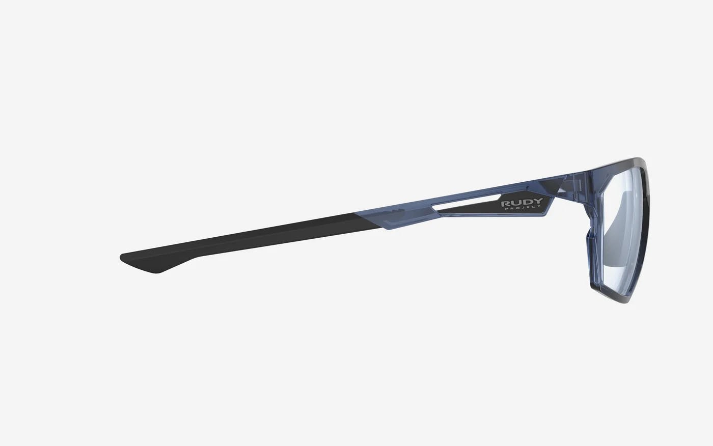 Occhiali da vista Rudy Project No Code SP960A02-0000 + clip-on colore crystal avio gloss lenti demo lens