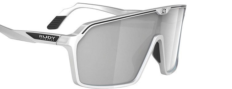 Occhiali da sole Rudy Project Spinshield SP720911-0000 colore silver matte lenti laser black