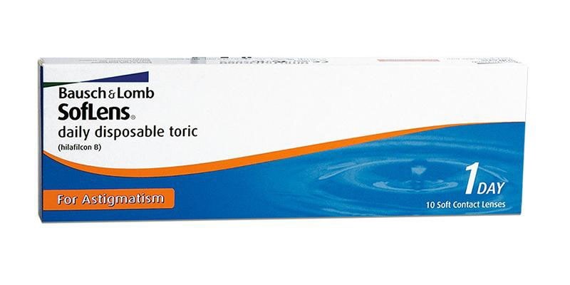  Soflens Daily Disposable - Lenti a contatto giornaliere per astigmatismo (10 lenti) 