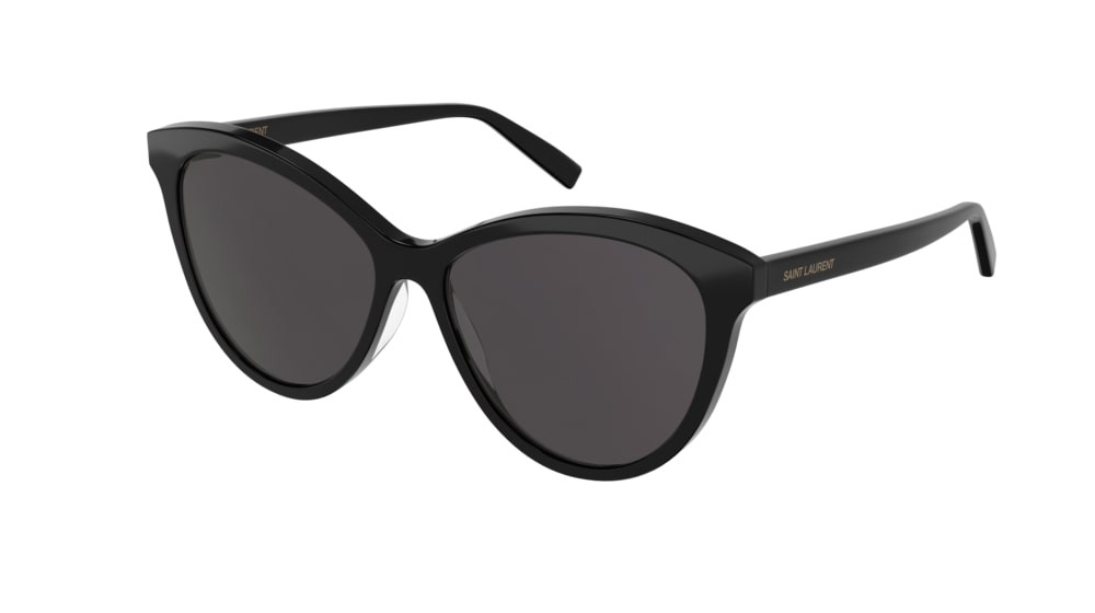 Occhiali da sole Saint Laurent Classic SL 456-001 colore black forma cat eye lenti black